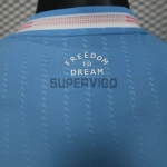Camiseta Inter Miami Tercera Equipación 2025/2026 ML Azul Claro (EDICIÓN JUGADOR)