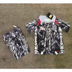 Camiseta Palace 7 Inglaterra x Palace 2026 Edición Especial Niño Kit Negro/Gris/Blanco