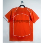 Camiseta Holanda Primera Equipación Retro 2004 Naranja