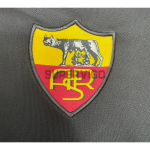 Camiseta AS Roma Tercera Equipación Retro 1998/99 ML Negro/Naranja/Gris