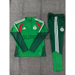 Sudadera de Entrenamiento Argelia 2026 Niño Kit Verde