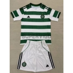 Camiseta Celtic Primera Equipación 2025/2026 Verde/Blanco Niño Kit