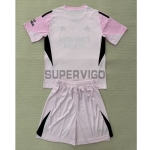Camiseta de Portero Arsenal 2025/2026 Rosa Niño Kit