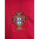 Camiseta Portugal Primera Equipación Retro 2012 Rojo