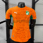 Camiseta Costa de Marfil Primera Equipación Mundial 2026 Naranja (EDICIÓN JUGADOR)