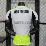 Camiseta Borussia Dortmund Segunda Equipación 2025/2026 Amarillo/Negro/Gris (EDICIÓN JUGADOR)