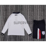 Camiseta Inglaterra Primera Equipación Retro 1998 ML Blanco Niño Kit