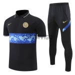 Polo Inter Milan 2022 2023 Noir/Bleu