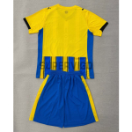 Camiseta Southampton Segunda Equipación 2025/2026 Amarillo/Azul Niño Kit
