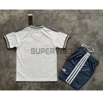 Camiseta Italia Segunda Equipación Mundial 2026 Blanco Niño Kit