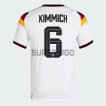 Camiseta Kimmich 6 Alemania Primera Equipación 2026 Blanco