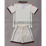 Camiseta OCG Nice Segunda Equipación 2025/2026 Blanco Niño Kit