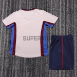 Camiseta Barcelona Segunda Equipación Retro 1998/99 Beige Niño Kit