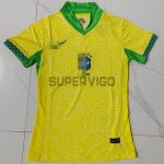 Camiseta Brasil Primera Equipación 2024 Mujer