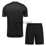 Camiseta Noruega Segunda Equipación Mundial 2026 Negro Niño Kit