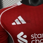 Camiseta Liverpool Primera Equipación 2025/2026 ML Rojo (EDICIÓN JUGADOR)