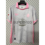 Camiseta Real Valladolid Tercera Equipación 2026/2027 Gris/Rosa con Parche La Liga
