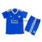 Camiseta Leicester City Primera Equipación 2023/2024 Niño Kit
