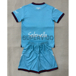 Camiseta Bologna Tercera Equipación 2025/2026 Azul Claro Niño Kit