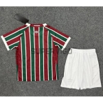 Camiseta Fluminense Primera Equipación 2025/2026 Rojo/Verde Niño Kit