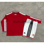 Camiseta Manchester United Primera Equipación 2026/2027 ML Rojo Niño Kit