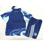 Camiseta Ajax Segunda Equipación 2025/2026 Azul Niño Kit