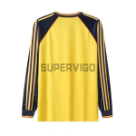 Camiseta Arsenal Segunda Equipación Retro 1989/91 ML Amarillo