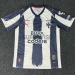 Camiseta Monterrey Primera Equipación 2025/2026 Blanco/Azul Marino