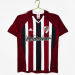Camiseta River Plate 2005/06 Segunda Equipación Retro Rojo/Negro