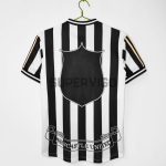 Camiseta Newcastle United Primera Equipación Retro 1997/99 Negro/Blanco