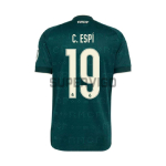 Camiseta C. ESPÍ 19 Real Madrid Segunda Equipación 2026/2027 Verde Oscuro con Parche HP