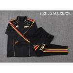 Sudadera De Entrenamiento Arsenal 2025/2026 Kit Negro Versión Retro