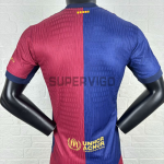Camiseta Barcelona x Travis Scott Limited Edition Primera Equipación 2024/2025 Azul/Rojo (EDICIÓN JUGADOR)