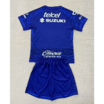 Camiseta Pumas UNAM Segunda Equipación 2025/2026 Azul Niño Kit