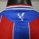 Camiseta Crystal Palace FC Primera Equipación 2025/2026 Rojo/Azul (EDICIÓN JUGADOR)