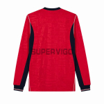 Camiseta Inglaterra Segunda Equipación Mundial 2026 ML Rojo