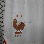 Pantalón Corto Francia Primera Equipación Mundial 2026 Blanco (EDICIÓN JUGADOR)