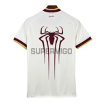 Camiseta España Mundial 2026 x Spiderman Segunda Equipación Blanco 2 Estrellas