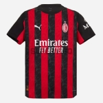 Camiseta AC Milan Primera Equipación 2025/2026 Rojo/Negro