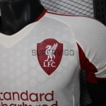 Camiseta Liverpool Segunda Equipación 2025/2026 Blanco (EDICIÓN JUGADOR)