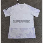 Camiseta Manchester United Segunda Equipación 2025/2026 Blanco/Morado Claro