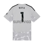 Camiseta de Portero RAYA 1 Arsenal Primera Equipación 2026/2027 Gris Premier League