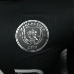 Camiseta Manchester City Segunda Equipación 2025/2026 ML Negro (EDICIÓN JUGADOR)