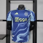 Camiseta Ajax Segunda Equipación 2025/2026 Azul (EDICIÓN JUGADOR)