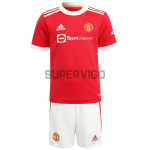 Manchester United Kid's Soccer Jersey Home Kit 2021/2022