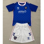 Camiseta Sunderland AFC Segunda Equipación 2025/2026 Azul Niño Kit