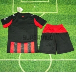 Camiseta AC Milan Primera Equipación 2025/2026 Rojo/Negro Niño Kit