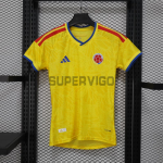 Camiseta Colombia Primera Equipación Mundial 2026 Amarillo Mujer (EDICIÓN JUGADOR)