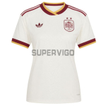 Camiseta España Segunda Equipación Mundial 2026 Blanco Mujer 2 Estrellas