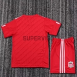 Camiseta Liverpool Primera Equipación Retro 2010 Rojo Niño Kit
